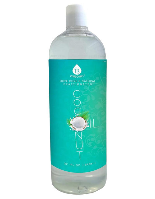 Load image into Gallery viewer, 100% Pure Oil for Massages, Therapeutic Recipes &amp; Essential Oils, Fractionated Coconut, 32 Fl Oz

