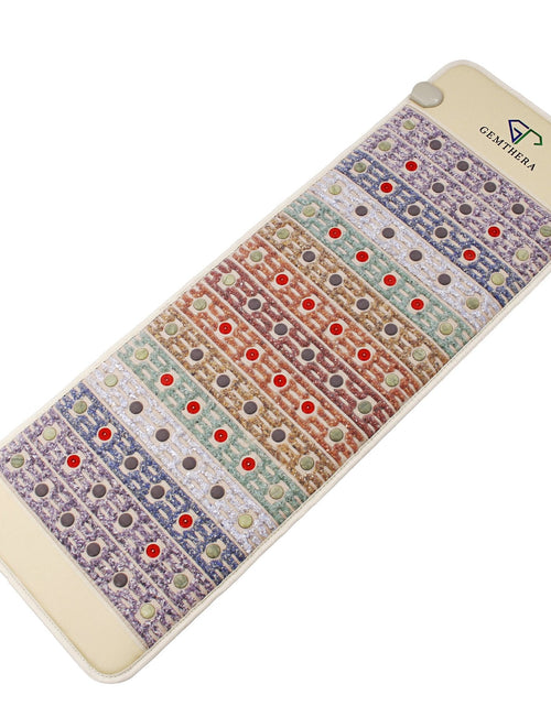 Load image into Gallery viewer, 5-in-1 Gemstone PEMF Infrared Heating Mat.
