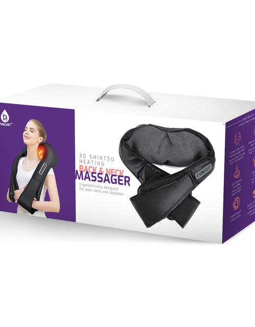 Load image into Gallery viewer, Pursonic 3D Shiatsu Heating Back and Neck Massager
