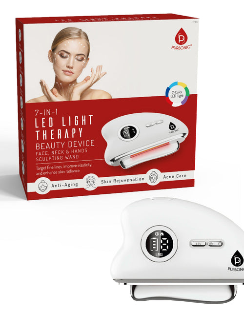 Load image into Gallery viewer, Pursonic 7-in-1 LED Light Therapy Beauty Wand
