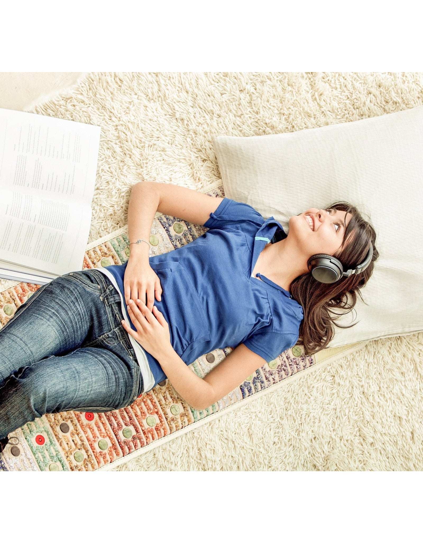 5-in-1 Gemstone PEMF Infrared Heating Mat.